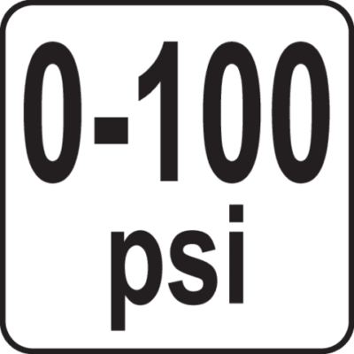 Polttoaineen painemittari 10 osaa, Yato