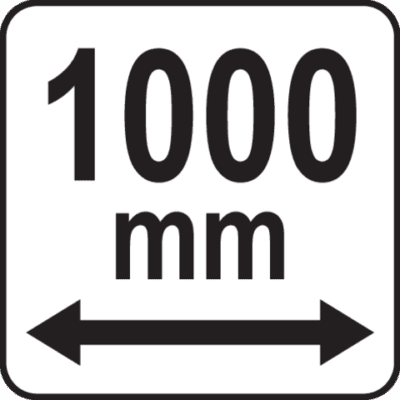 Lumilevy kävelytraktoriin 1000mm, Yato