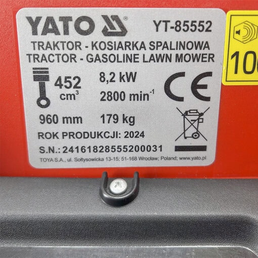 5906083116063-Paaltaajettava-ruohonleikkuri-Loncin-10,88-hv-452-cm³-Yato-25 5906083116063-Paaltaajettava-ruohonleikkuri-Loncin-10,88-hv-452-cm³-Yato-25