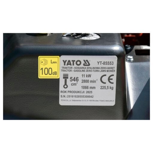 5906083116070-Paaltaajettava-ruohonleikkuri-Loncin-11kW-546-cm³-Yato-26 5906083116070-Paaltaajettava-ruohonleikkuri-Loncin-11kW-546-cm³-Yato-26