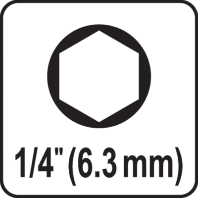 Jatkoavain adaptereilla 340 mm, Yato