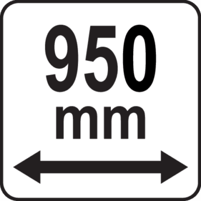 Työnnettävä lakaisukone 95 cm / 45 L, Yato