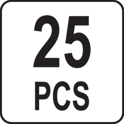 Kärkisarja 1/2" 25 osaa, Yato