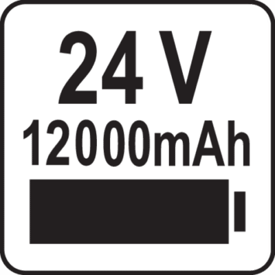 Akkukäyttöinen kottikärry max. 150 kg, Yato