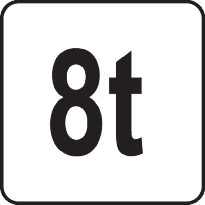 Halkomakone hydraulinen 8T 55cm, Yato