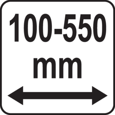 Halkomakone hydraulinen 8T 55cm, Yato