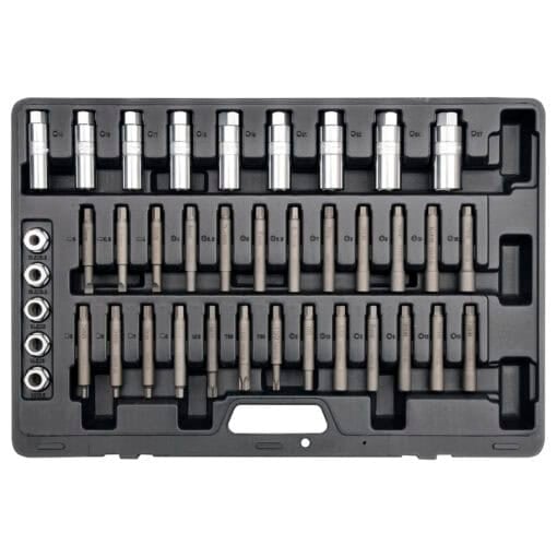 Iskunvaimentimen yläpään hylsysarja 39 osaa, Yato