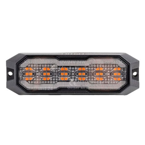 LED-tasovilkku valkoinen peruutusvalo 12/24V 24W, Amio.