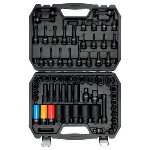 Voimahylsysarja 1/2" 64 osaa, Yato
