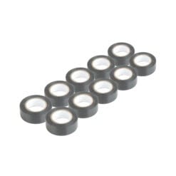 Eristysteippi 19 mm musta 10 kpl, Amio