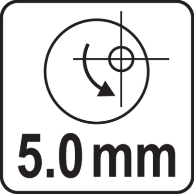 Epäkeskohiomakone 150 mm 350 W, Yato