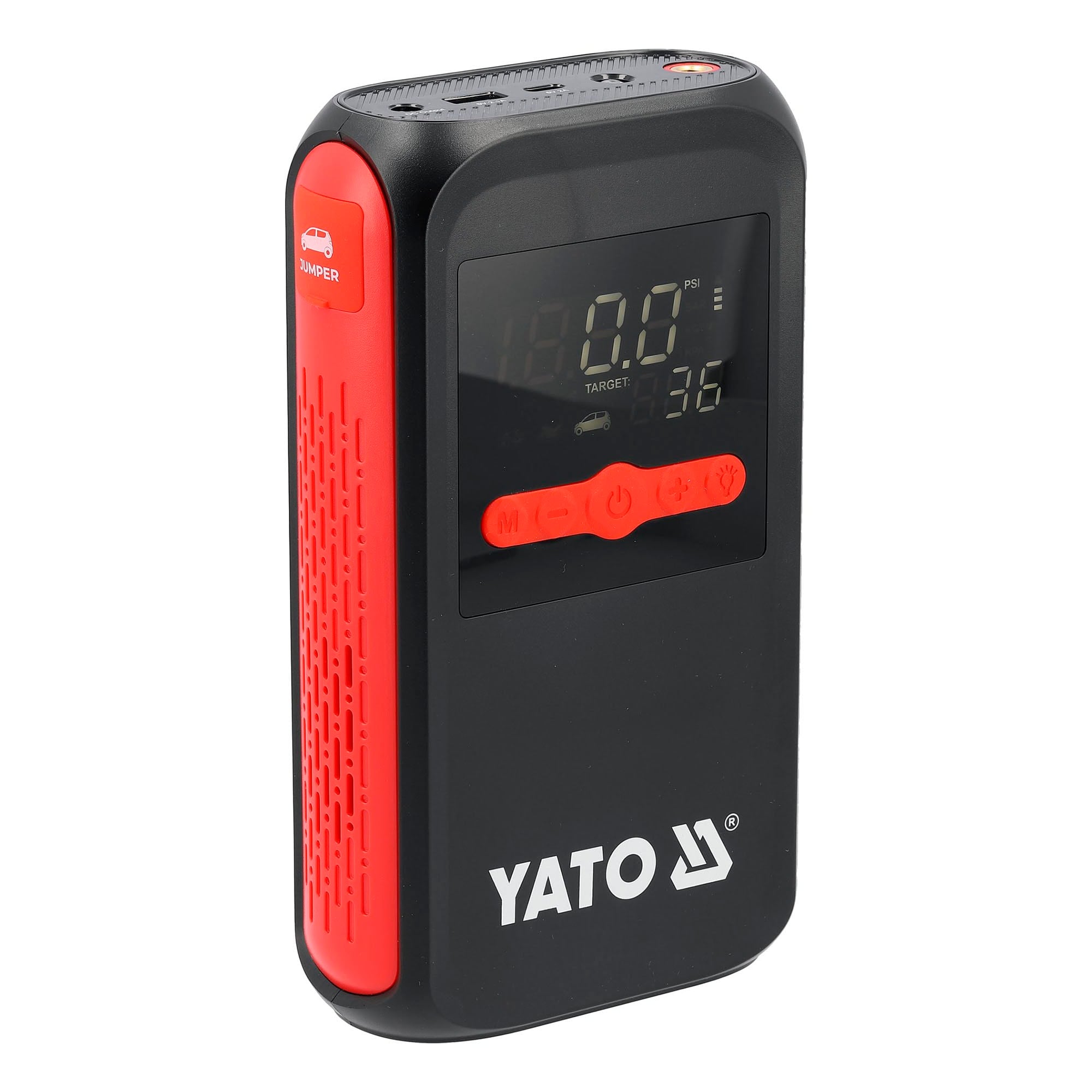 Apukäynnistin 12000 mAh kompressorilla, Yato - Image 4