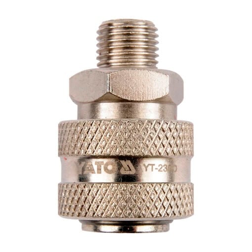 Paineilma pikaliitin 1/4", Yato.