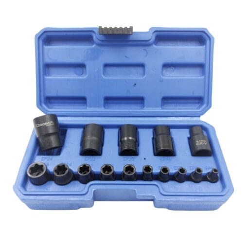 Hylsysarja Torx Plus (EP) Tesla 15 osaa, Droma Tools.