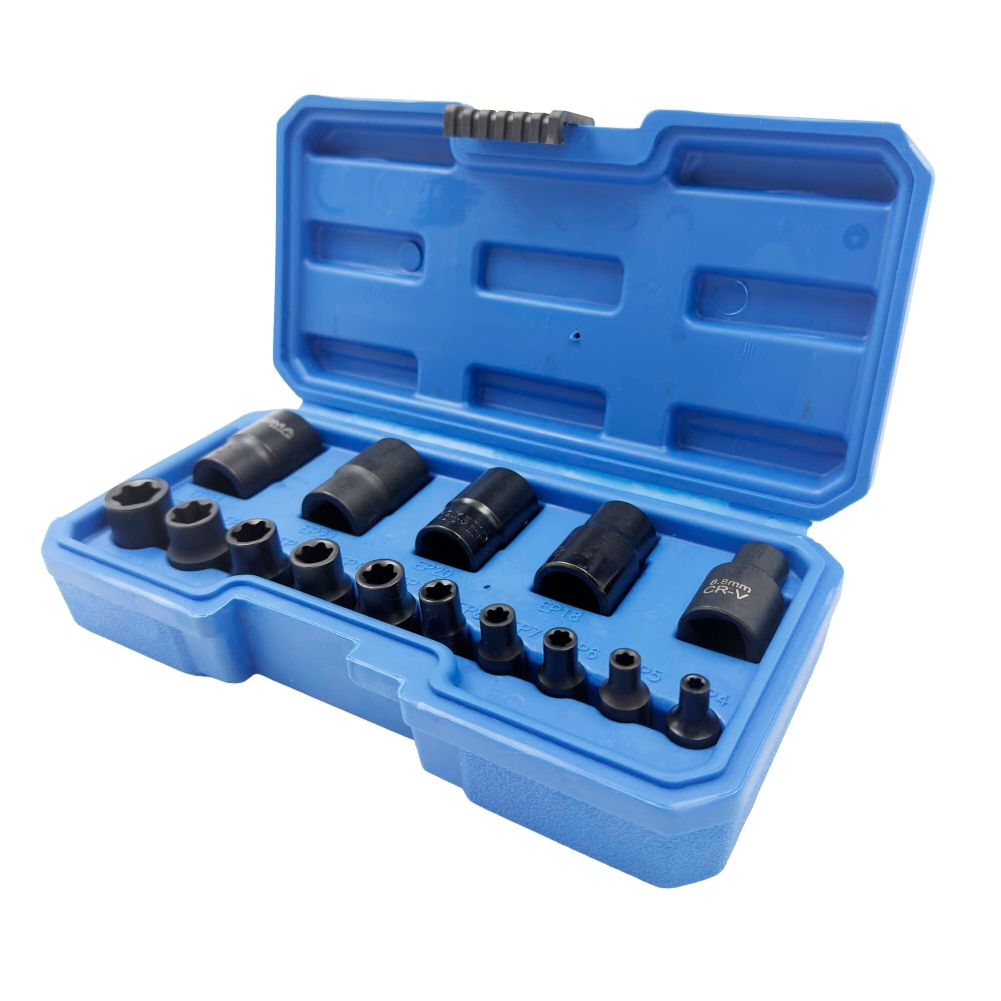 Hylsysarja Torx Plus (EP) Tesla 15 osaa, Droma Tools - Image 4