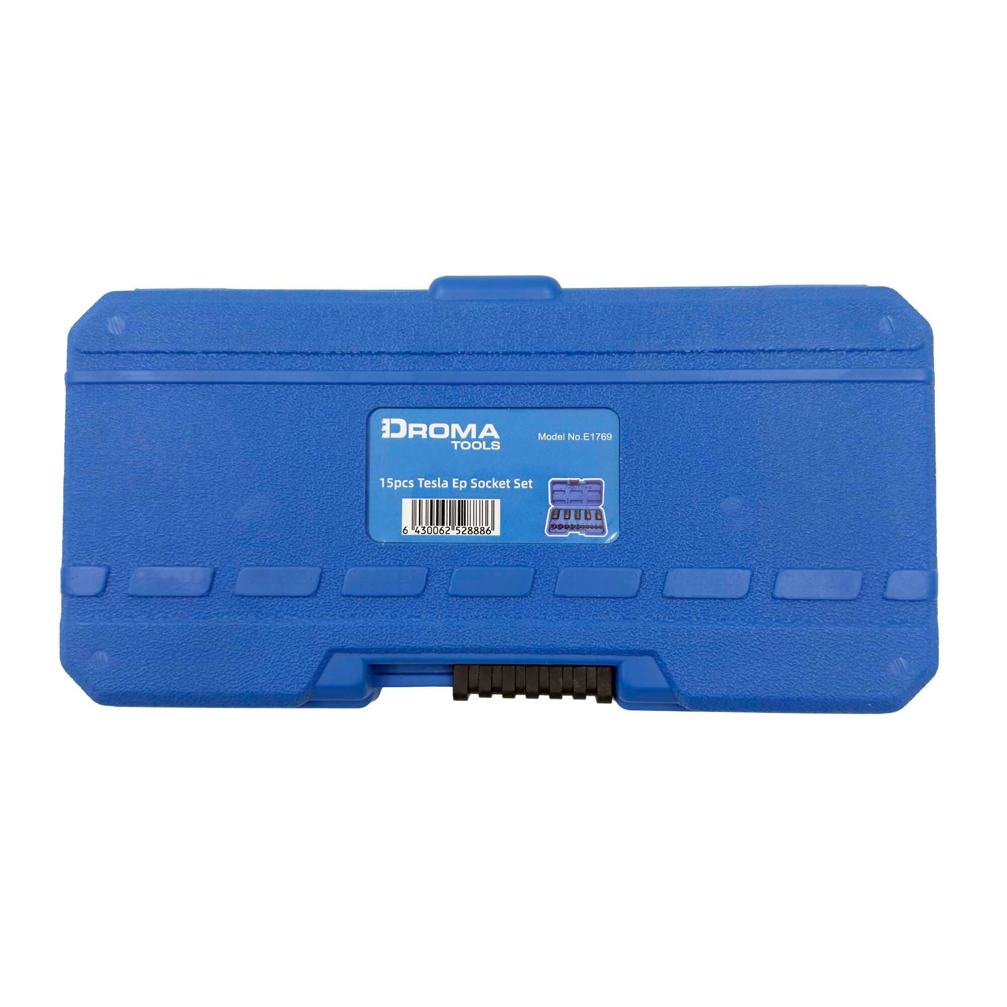 Hylsysarja Torx Plus (EP) Tesla 15 osaa, Droma Tools - Image 5