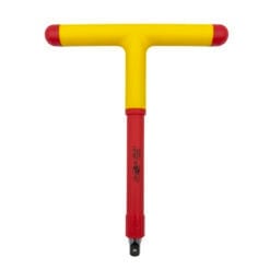 Hylsyavain T-kahva eristetty 3/8", Droma Tools.
