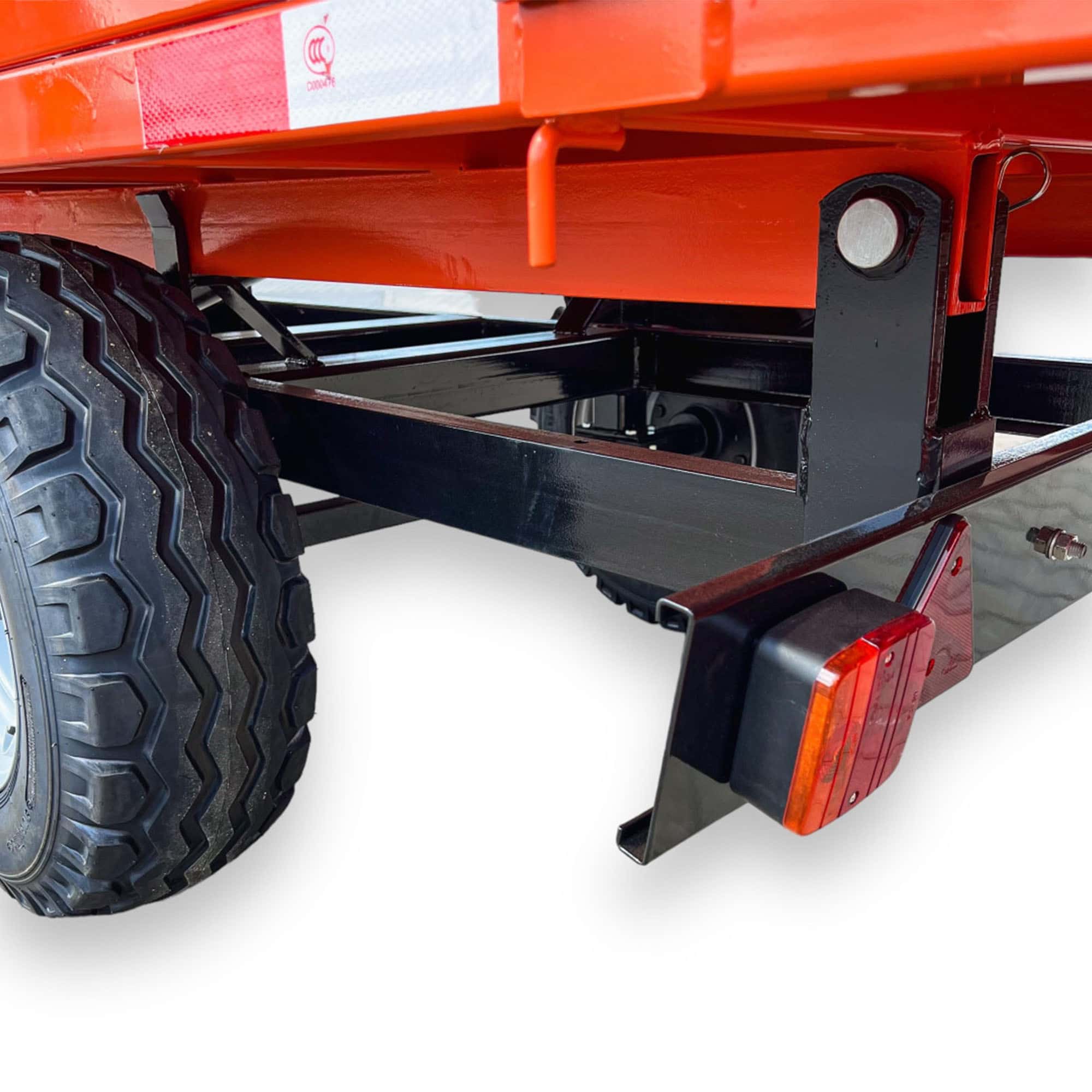 Kippikärry 3000 kg pientraktoreille, Sansen - Image 13