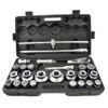 Hylsysarja 12-kulmainen 3/4″ 1" 21-65mm, Geko.