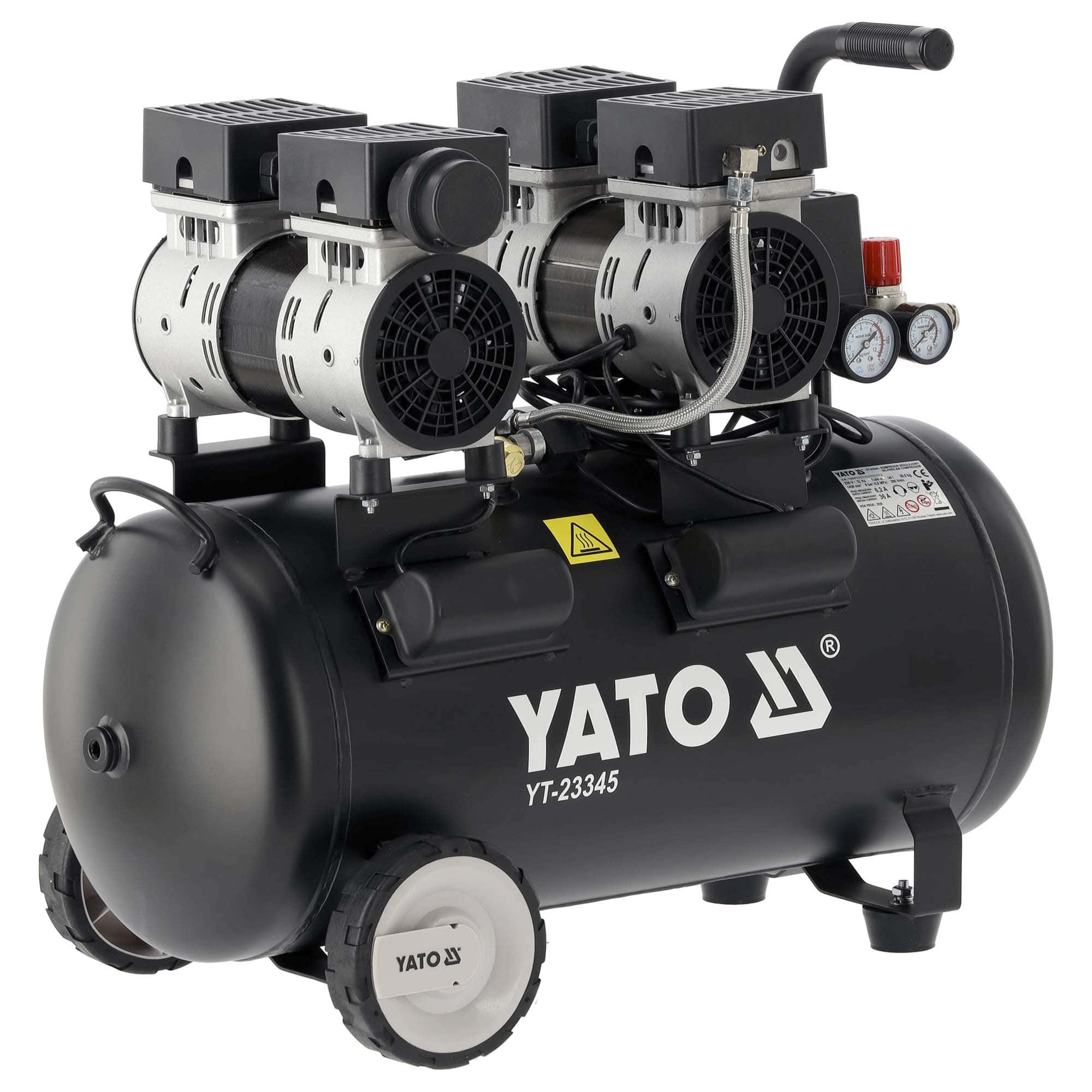 Paineilmakompressori öljytön 50 L, Yato - Image 2