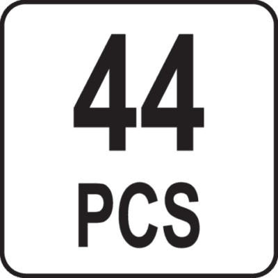 Hihnapyörän ulosvetäjä 44 osaa, Yato