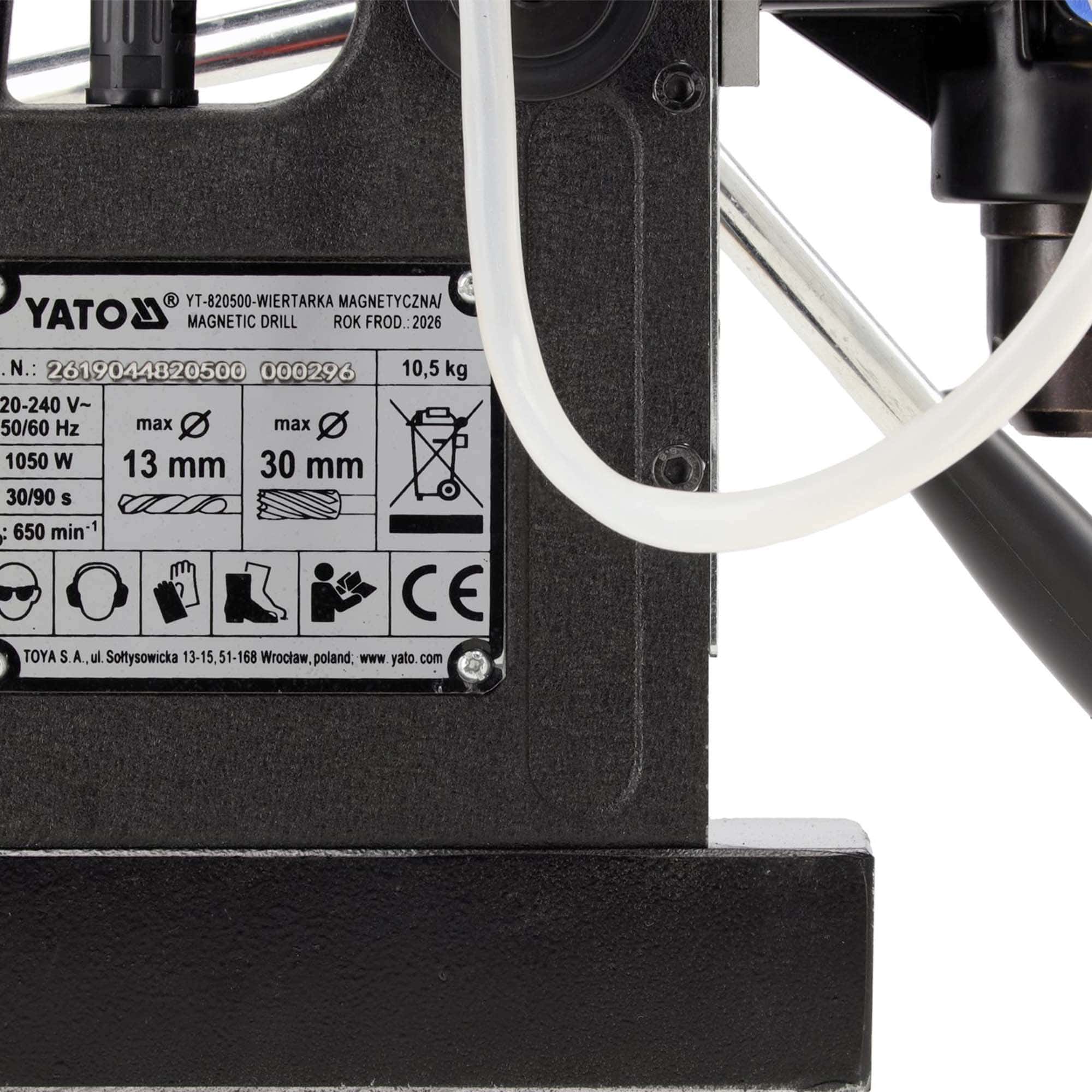 Magneettiporakone 1050W, Yato - Image 9