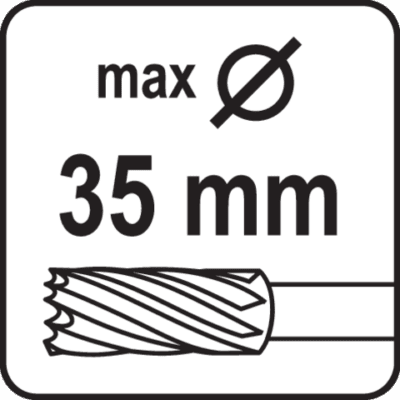 Magneettiporakone 1300W, Yato