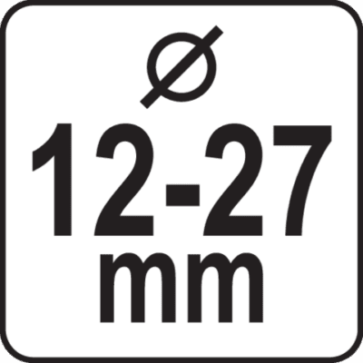 Reikäjyrsinsarja 12–27 mm 13 osaa, Yato