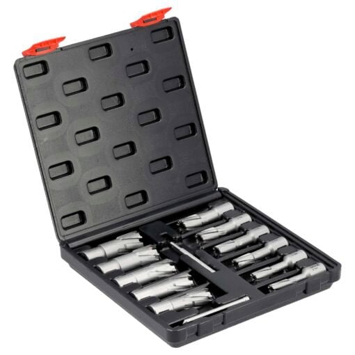 Reikäjyrsinsarja TCT 12–27 mm 13 osaa, Yato.