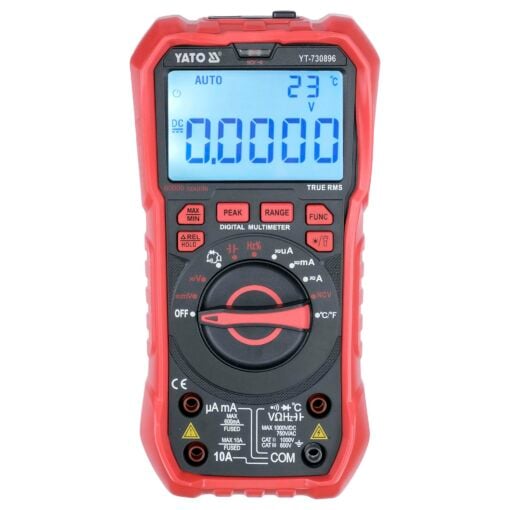 Yleismittari digitaalinen 750 V TRUE RMS, Yato