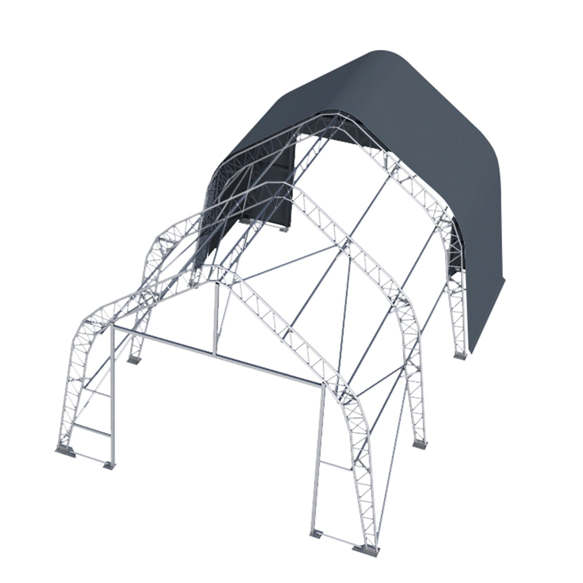 Pressuhalli 6,1 x 9,15 x 4,88 m 900g, Droma Works - Image 2