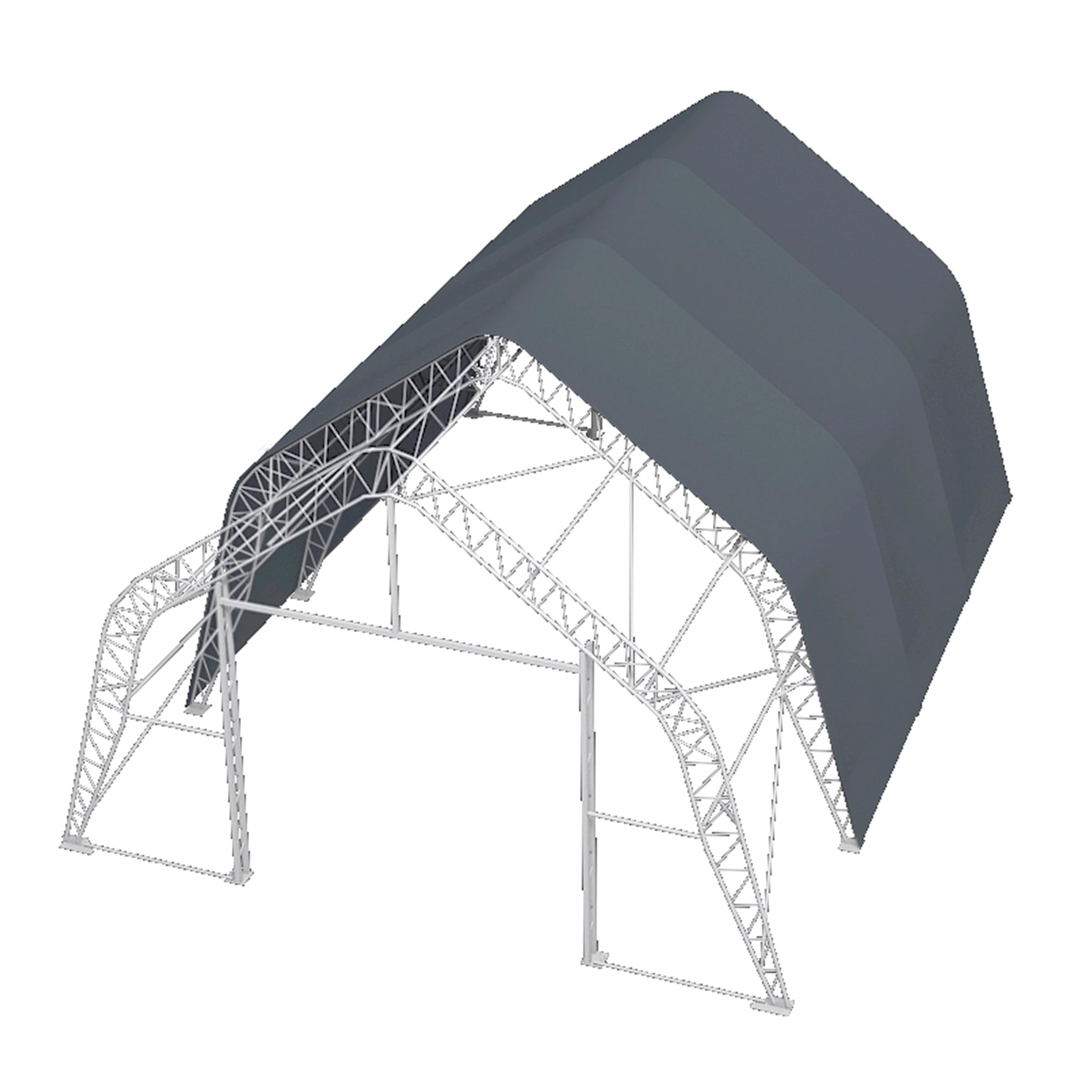 Pressuhalli 9,15 x 12,2 x 6,1 m 900g, Droma Works - Image 3