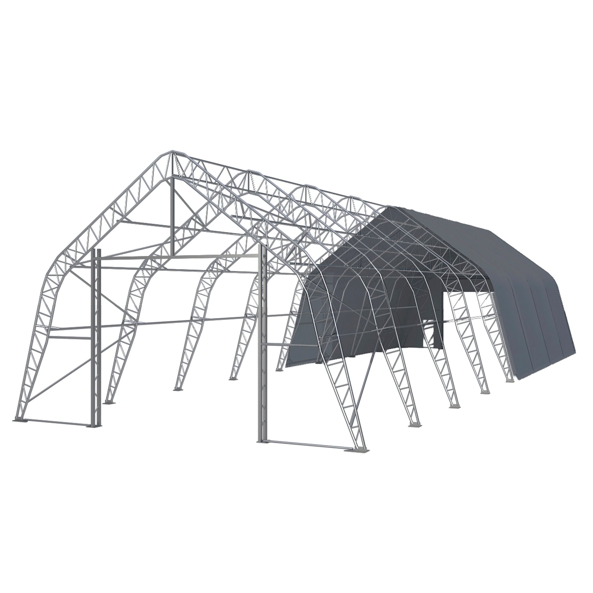 Pressuhalli 9,15 x 24,4 x 6,1 m 900g, Droma Works - Image 4