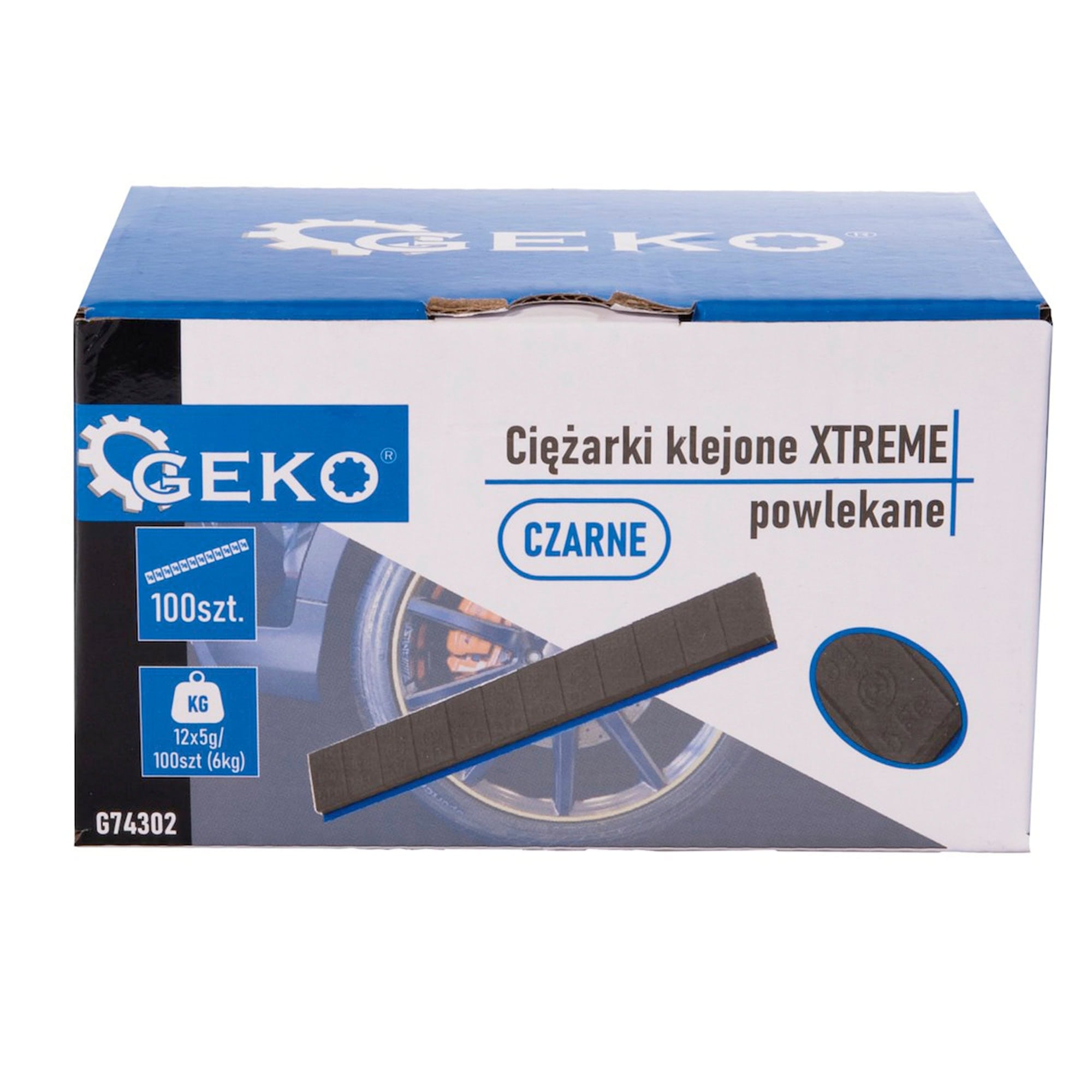 Rengaspaino / liimapaino 12 × 5 g 100 kpl, Geko - Image 4