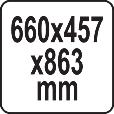 Työkalukaappi jäteastialla 86,3 cm, Yato