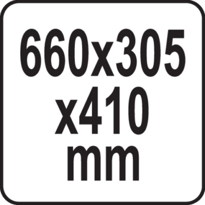Työkalukaappi 66 cm, Yato