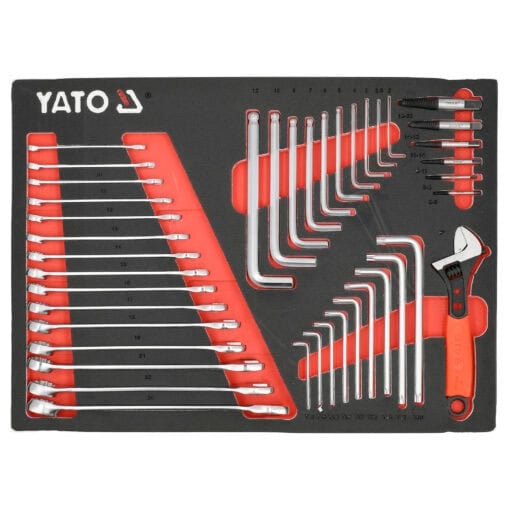 Työkalusarja työkaluvaunuun 41 osaa, Yato.