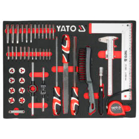 Työkalusarja työkaluvaunuun 43 osaa, Yato