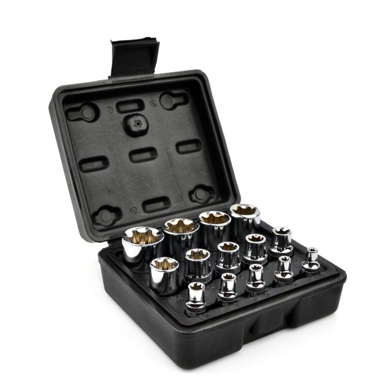 E-torx hylsysarja E4 - E24, Geko.