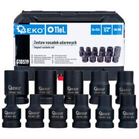 E-torx hylsysarja 1/2" E6 - E24, Geko