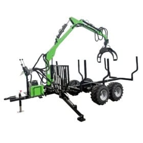 Tukkikärry / metsäperävaunu 4000 kg, Droma Wood