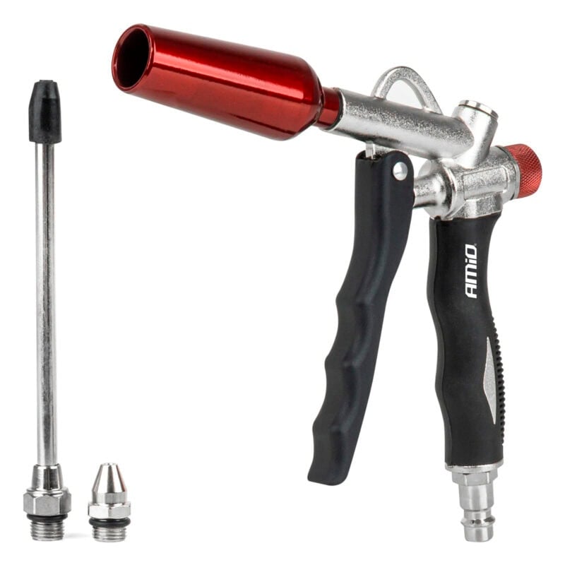 Paineilmapistooli venturisuuttimella 1/4", Amio.