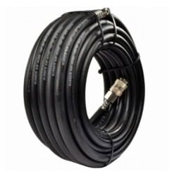 Paineilmaletku 15m 6x12mm kumi, Black.