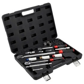 Momenttiavainsarja 1/4”, 3/8”, 1/2” 32 osaa, Yato