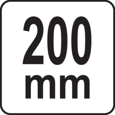 Messinkiharja 200 mm, Yato
