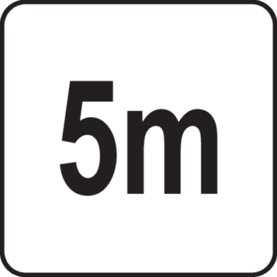 Paineilmaletku 8 mm x 5 m, Yato