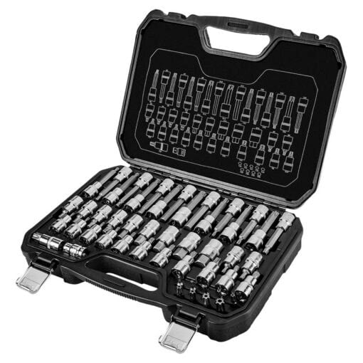 5907558420180-Karkihylsysarja-1:2-Torx:Hex:XZN-49-osaa-Neo-Tools Kärkihylsysarja 1/2" Torx / Hex / XZN 49-osaa, Neo Tools.