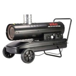Hallilämmitin 30 kW 220V diesel savupiipulla, Zobo.